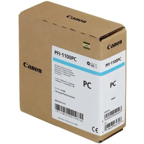 Tusz Canon PFI-1100PC Photo Cyan do drukarek (Oryginalny) [160ml]